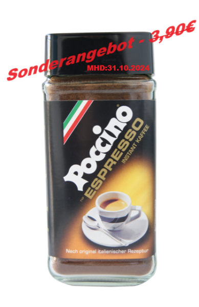 POCCINO Espresso Instant 50g Glas